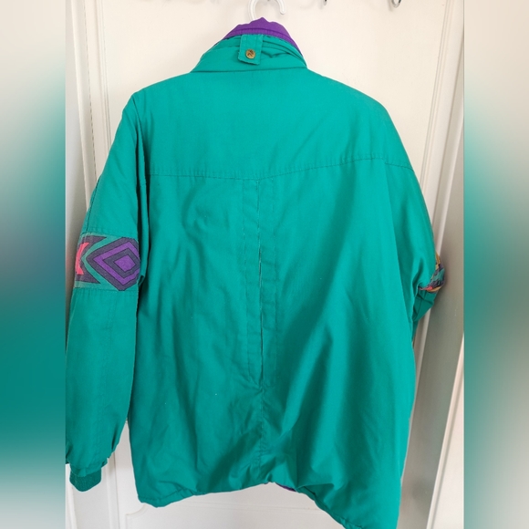 Vintage New Face 80s Ski Jacket Coat - Picture 10 of 16